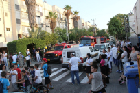  بالصور: بلاغ كاذب باندلاع حريق داخل احدى الشقق في شارع هابعمونيت بمدينة يافا 